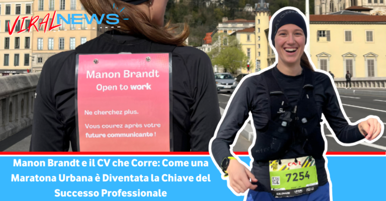 Manon Brandt e il CV che Corre Come una Maratona Urbana è Diventata la Chiave del Successo Professionale