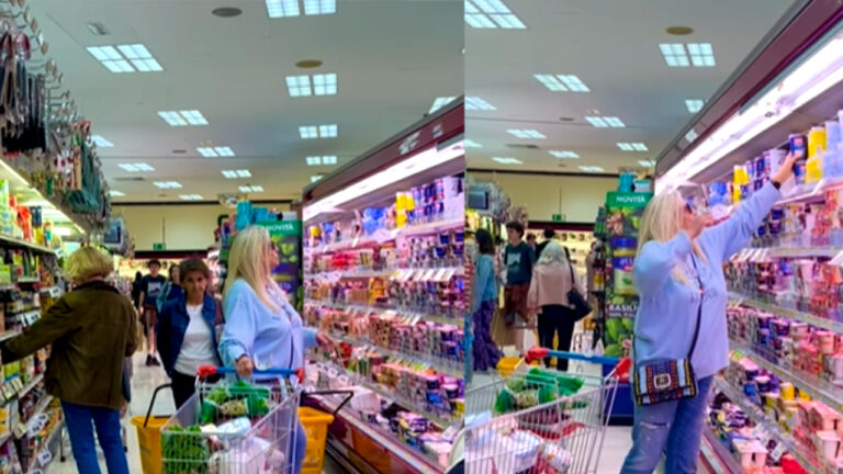 Mara Venier al supermercato, foto da Instagram-2