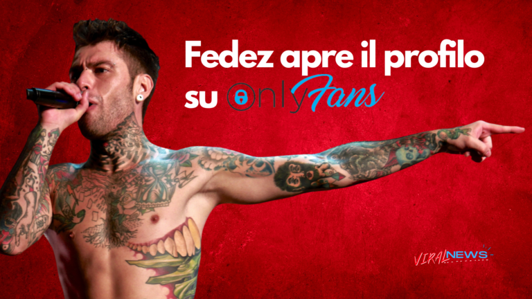 fedez apre il profilo su onlyfans lo dichiara a crusciani la reazione di chiara