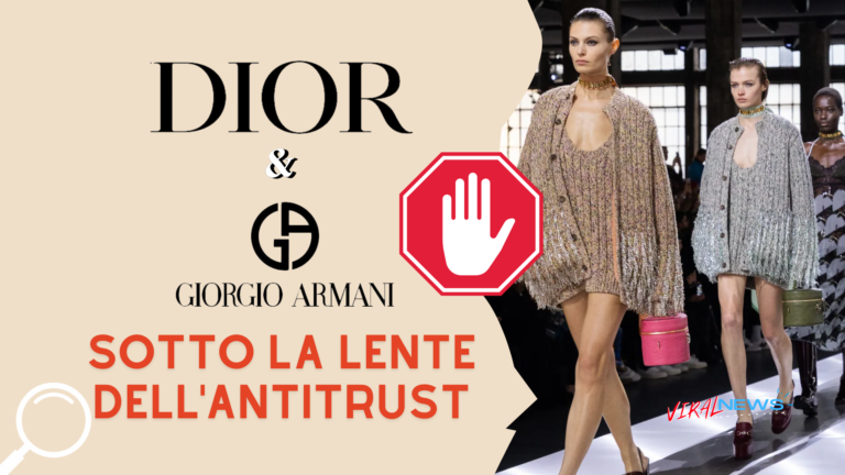 Armani e Dior sotto inchiesta per condotte illecite nella promozione e vendita di abbigliamento