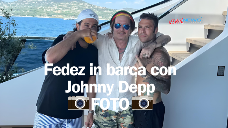 Fedez e Johnny Depp a Saint Tropez sulla stessa barca Presente Anche Garance Authié. Sarà veramente la nuova Fidanzata Le Foto Su Instagram Scatenano i Fan e Fedez Torna a Seguire Chiara