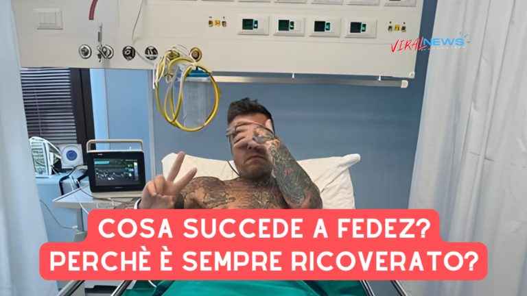 Cosa succede a fedez perchè è sempre ricoverato