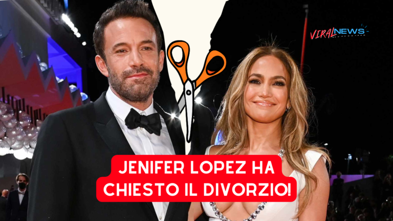 Jennifer Lopez ha chiesto il divorzio da Ben Affleck dopo 2 anni di matrimonio