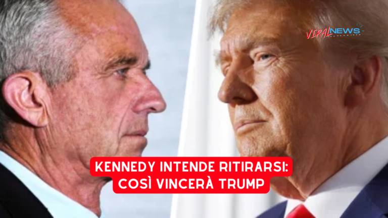 Robert Kennedy jr si ritira dalla campagna elettorale e appoggerà trump