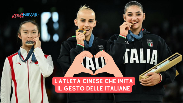 Zhou Yaqin, guarda Alice D'Amato, e morde la medaglia come gli azzurri (1)