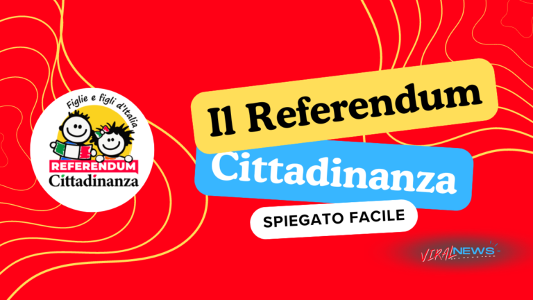 Cos'è il referendum cittadinanza