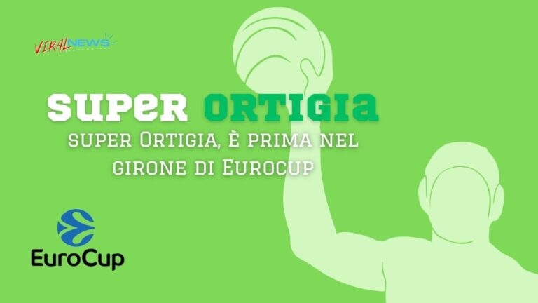 Super ortigia è prima del girone eurocup