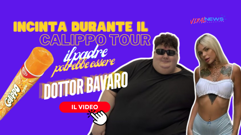 Calippo Tour Paolina resta incinta durante il tour è Dottor Bavaro il padre