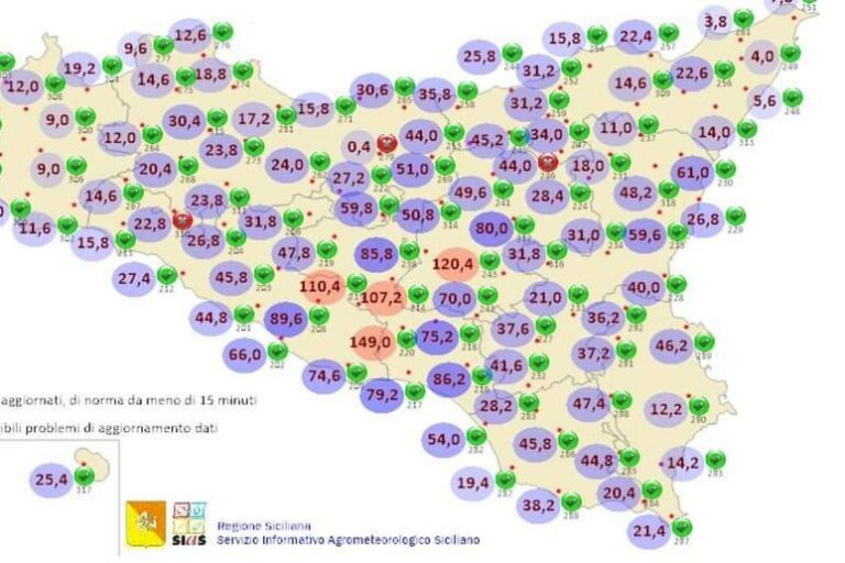 La Speranza Bagna la Sicilia: Una Pioggia Tanto Attesa ma Non Sufficiente