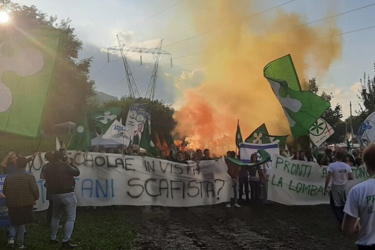 Scontro a Pontida: tra striscioni e scuse, la cittadinanza divide il centrodestra