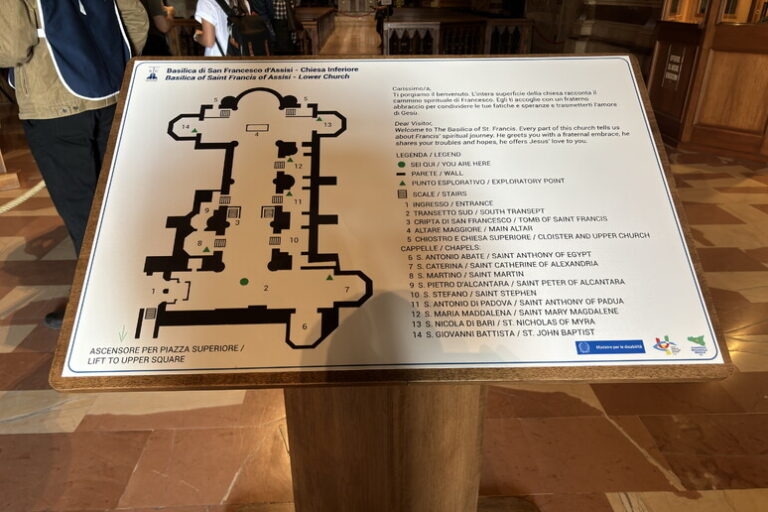 Un Tocco di Braille nella Storia: La Rivoluzione Accessibile della Basilica di Assisi