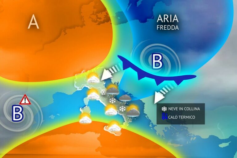 L'invasione gelida svedese: l'Italia si prepara al grande freddo