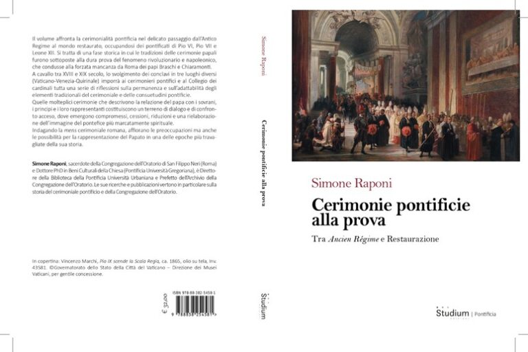 Tra Rivoluzioni e Restaurazioni: L'Evoluzione delle Cerimonie Papali nel Nuovo Libro di Padre Raponi