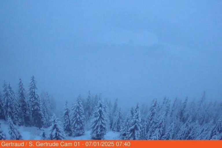 Un Manto Bianco Copre l'Alto Adige: Dettagli sulla Prima Grande Nevicata del 2025