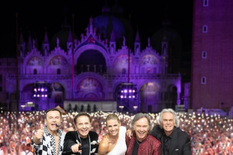 Venezia Sotto le Stelle: I Pooh in Concerto nella Magica Piazza San Marco