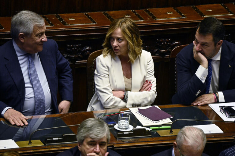 Vertice di Potere a Palazzo Chigi: Meloni, Tajani e Salvini in Riunione Misteriosa